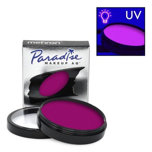 Mehron Paradise Nebula Neon Purple UV Glow