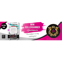 Mini Disclaimer Roller Banner (Mini Disclaimer Roller Banner)