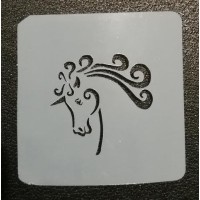 Unicorn Stencils - Curly Corn (Curly Corn)