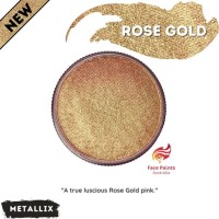 Face Paints Australia 30g Metallix Rose Gold (30g Metallix ROSE GOLD)