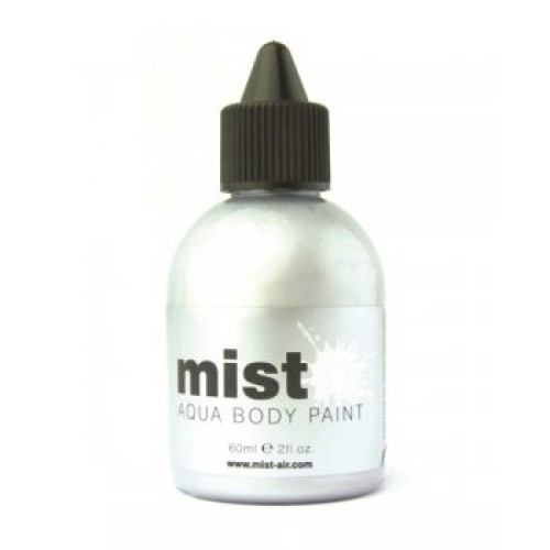 Mistair Aqua Body Paint Pale Silver (Mistair Aqua Body Paint Pale Silver)