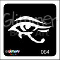 Glitter tattoo 084 Eye Pack Of 5 (084 Eye Pack Of 5)