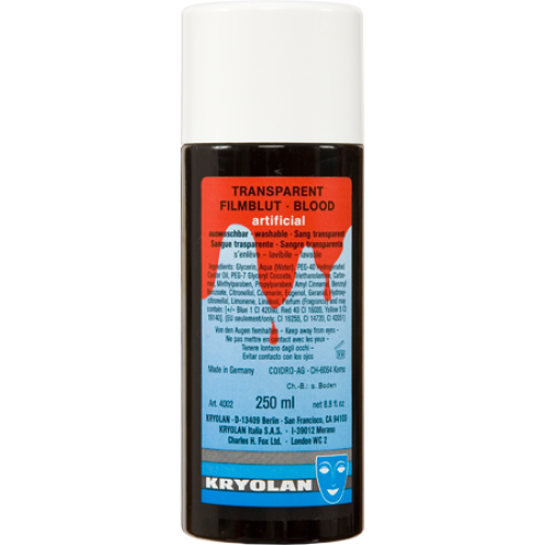 Kryolan Transparent Blood 250ml (Kryolan Transparent Blood 250ml)