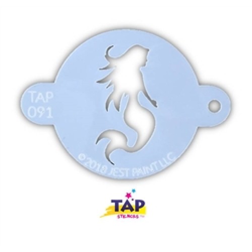 TAP Stencil 091 Mystical Mermaid (TAP Stencil 091 Mystical Mermaid)