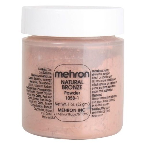 Mehron Natural Bronze Powder 1oz (Mehron Natural Bronze Powder 1oz)