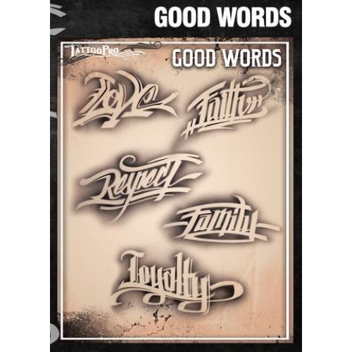 Airbrush Tattoo Pro Good Words (Good Words)