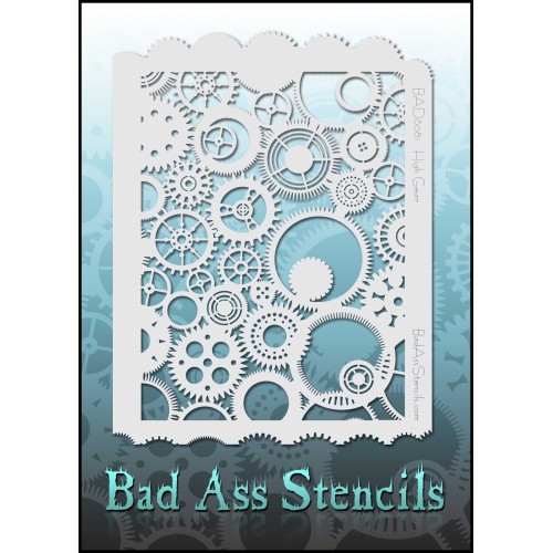 Full Size Bad Ass Stencil 6081 (High Gear 6081)