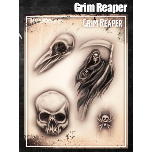 Airbrush Tattoo Pro Grim Reaper (Grim Reaper)