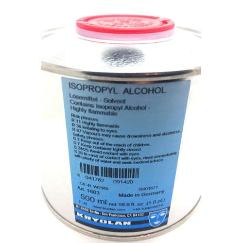 Kryolan Isopropyl Alcohol IPA 500ml (Kryolan Isopropyl Alcohol IPA 500ml)