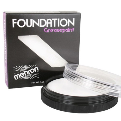 Mehron Foundation Grease Paint White (WHITE)