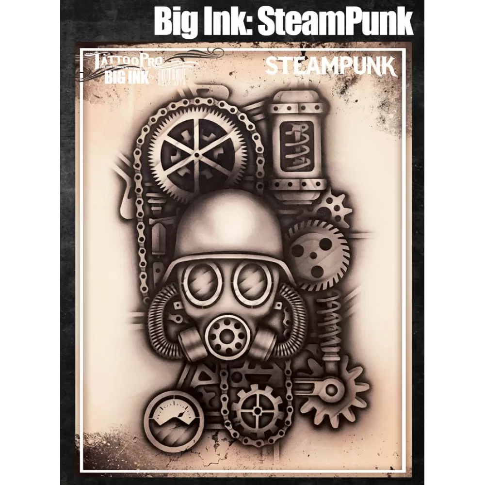 Airbrush Tattoo Pro BIG SteamPunk