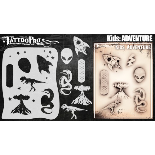 Airbrush Tattoo Pro Kids Adventure (Adventure)