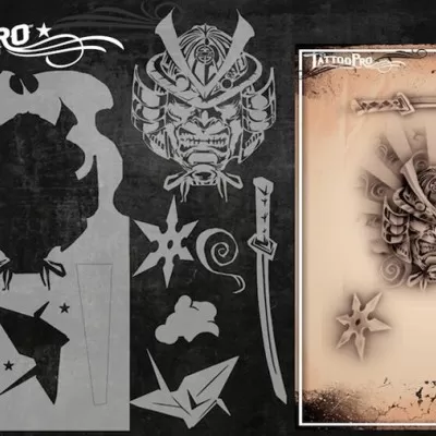 Tattoo Pro Stencils Series 1 - Ship & Anchor