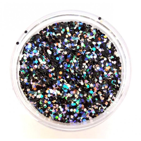 Chunky Glitter Black Magic